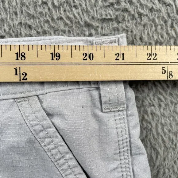 Carhartt‎ Cargo Shorts Mens 42 Relaxed Fit Force Gray Ripstop Workwear - Picture 6 of 8